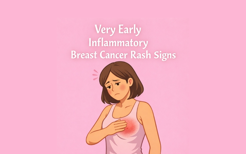 Very Early Inflammatory Breast Cancer Rash